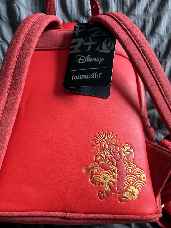 Tigger Red Gold Chinese New Year Loungefly Winnie The Pooh Mini Backpack